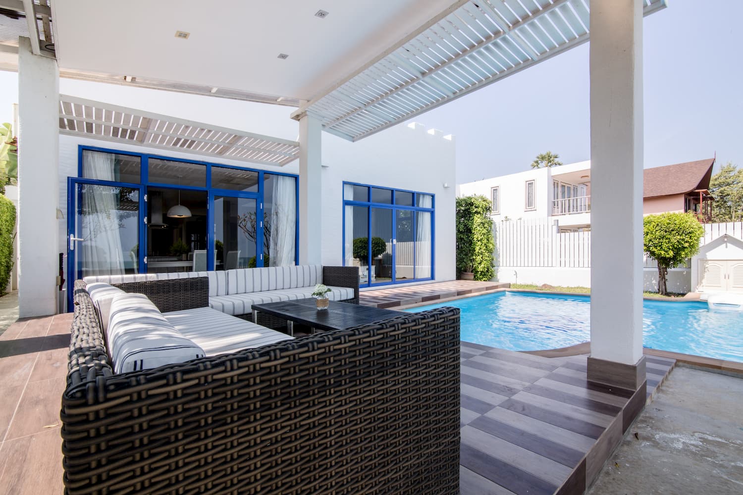 Four Bedroom Beachfront Pool Villa