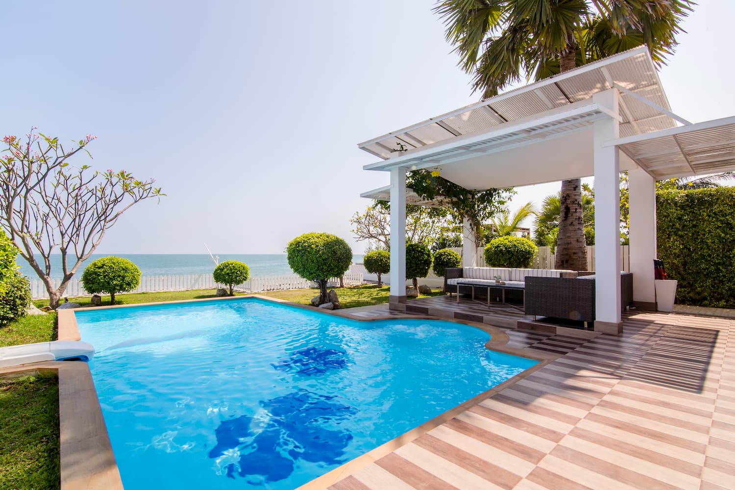 Four Bedroom Beachfront Pool Villa