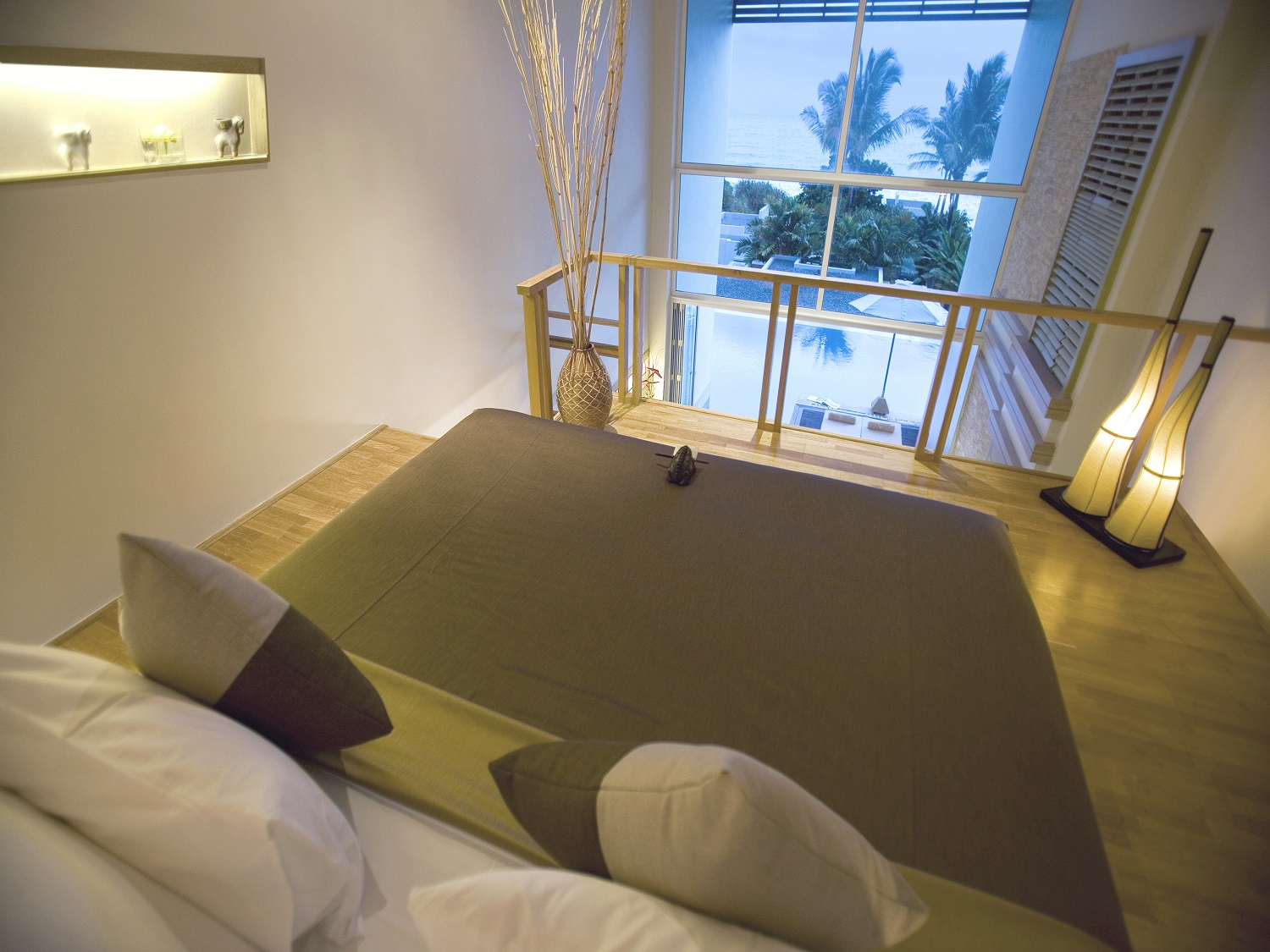 Ocean View Loft Bedroom