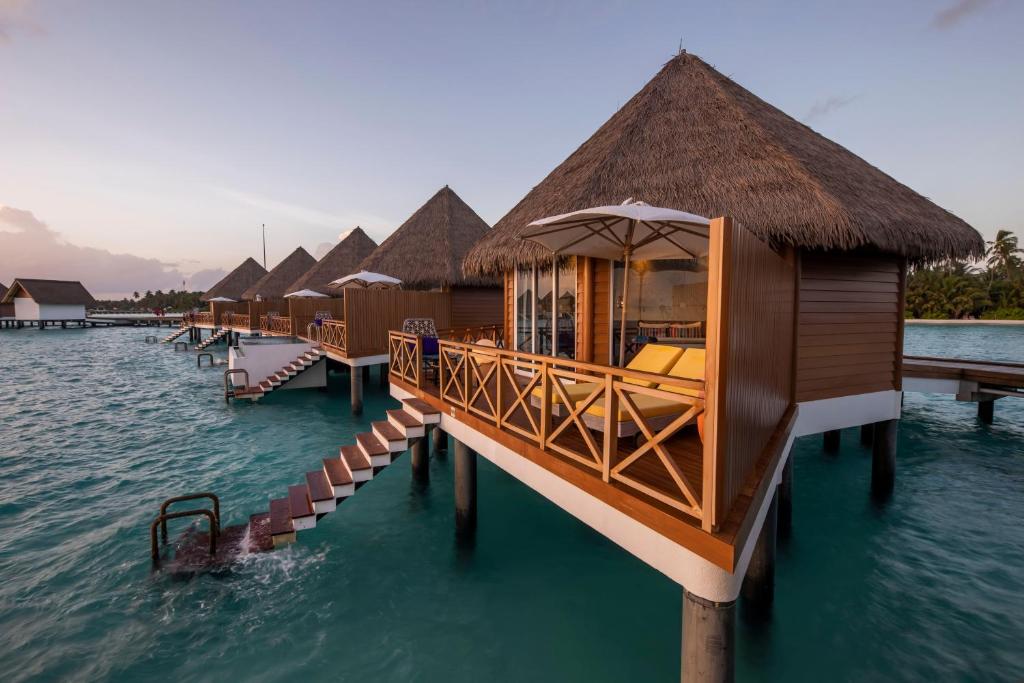 Over Water Sunset Villa