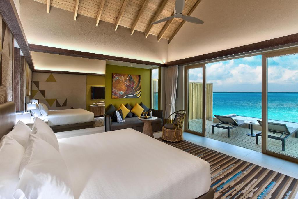 Rock Royalty Two Bedroom Overwater Pool Villa