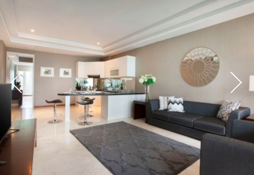 One Bedroom Apartment Lounge